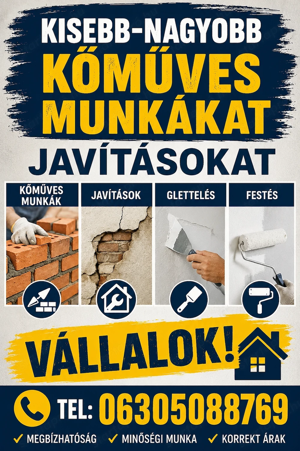 Kőműves munkák 