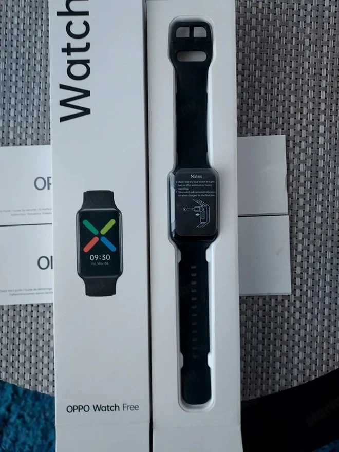 Oppo Watch Free okosóra amoled dobozos patika állapot 20g