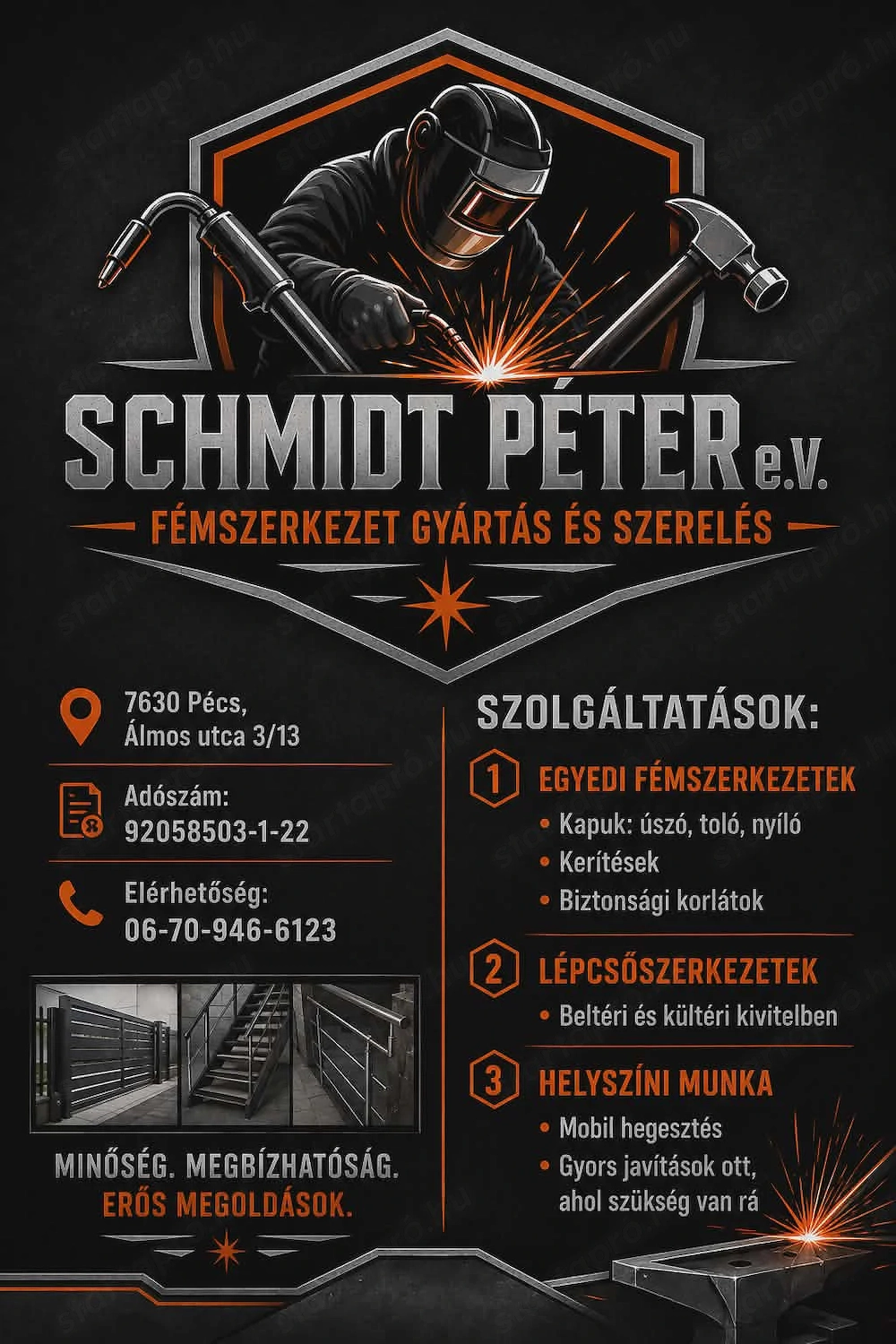 Fémszerkezet Gyártás és Szerelés