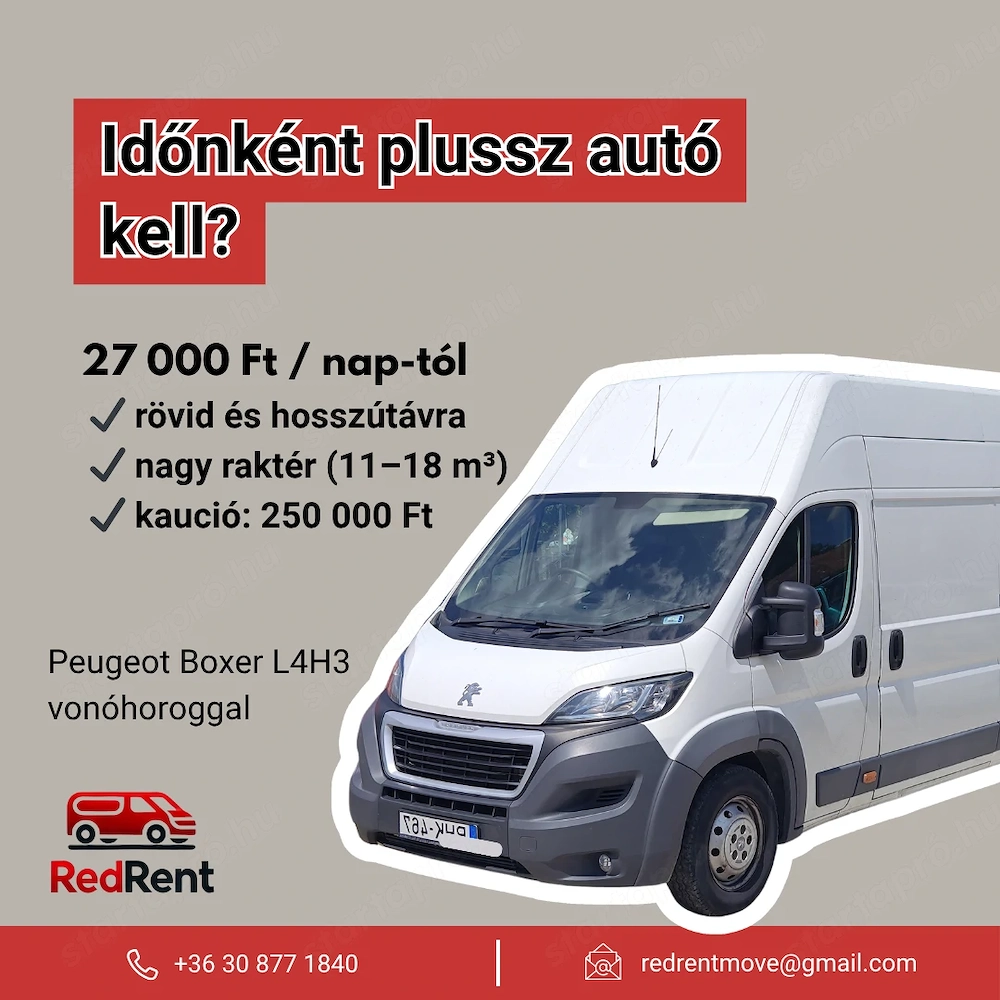 Teherautóbérlés 17m3 Kőbányán