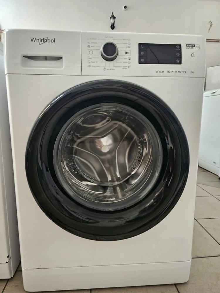 Használt Whirlpool FWSG 61282 BV EE N Elöltöltős Mosógép [H17785] 1-3 hónap garanciával