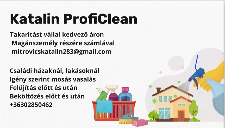 Katalin ProfiClean takarit st v llal kedvező áron 