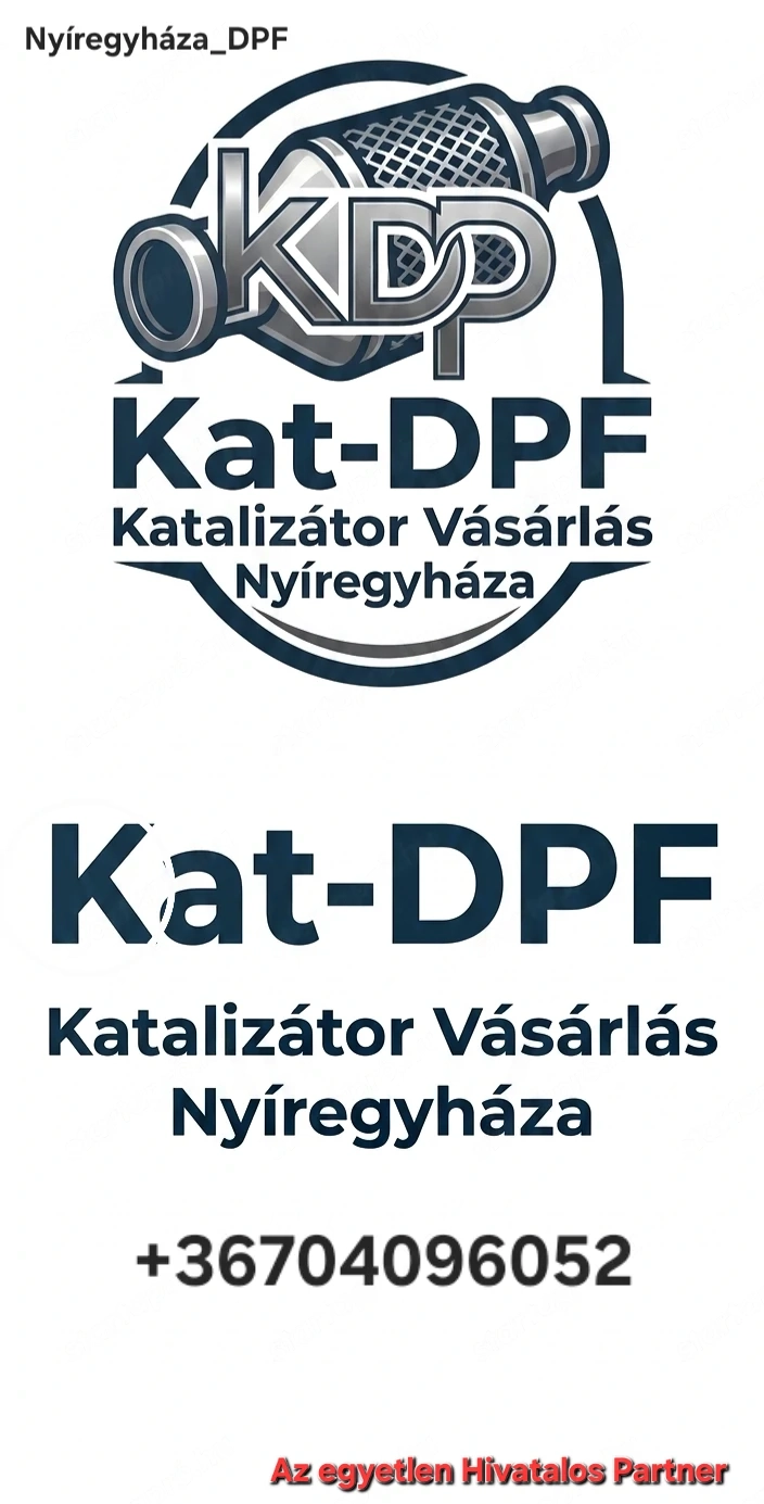 Használt hibás Gyári DPF Katalizátor Vásárlás Nyíregyháza