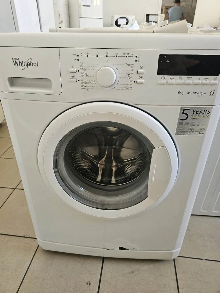 Használt Whirlpool AWS 51011 Keskeny Elöltöltős Mosógép [H17790] 1-3 hónap garanciával