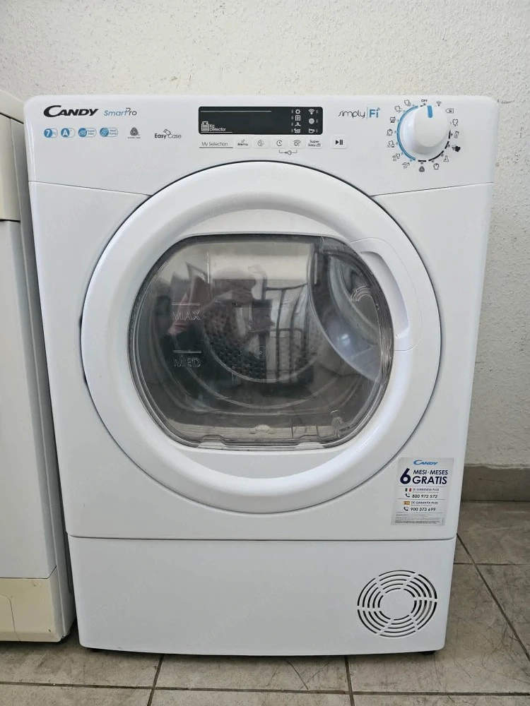Használt Candy CSO4H7A1DE-S Keskeny Szárítógép [H17791] 1-3 hónap garanciával