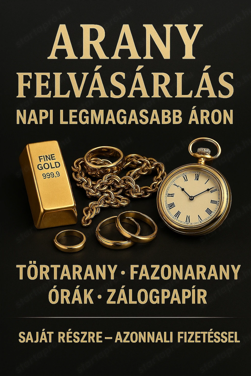 Arany ezüst felvásárlás