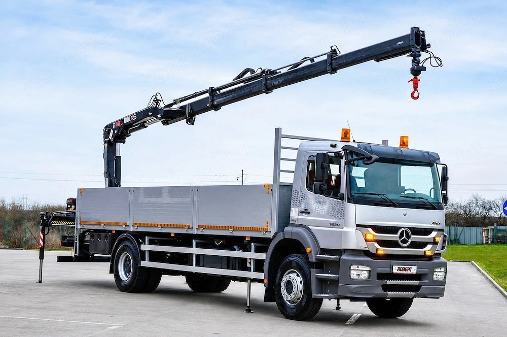 Mercedes Benz AXOR 1829 BlueTec5 - Platós - Darugémes teherautó EURO 5