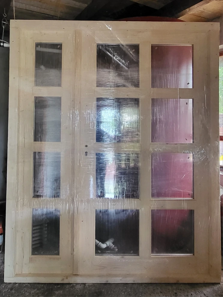 Nagy méretű bejárati ajtó eladó 210x140cm ,Új!