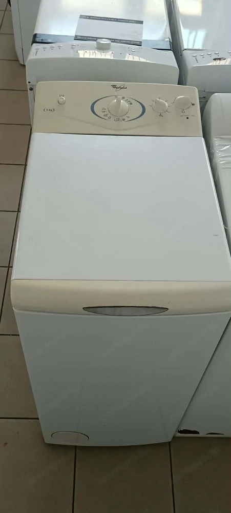 Használt Whirlpool AWT 2250 1-500 Felültöltős mosógép [H17800] 1 hónap garanciával