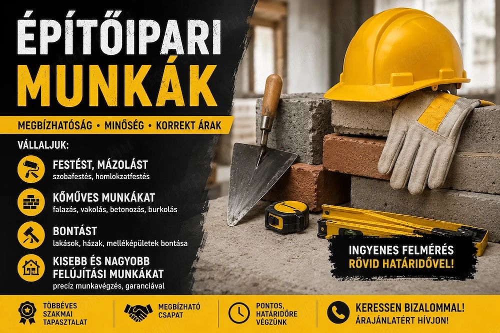 Építőipari munkák
