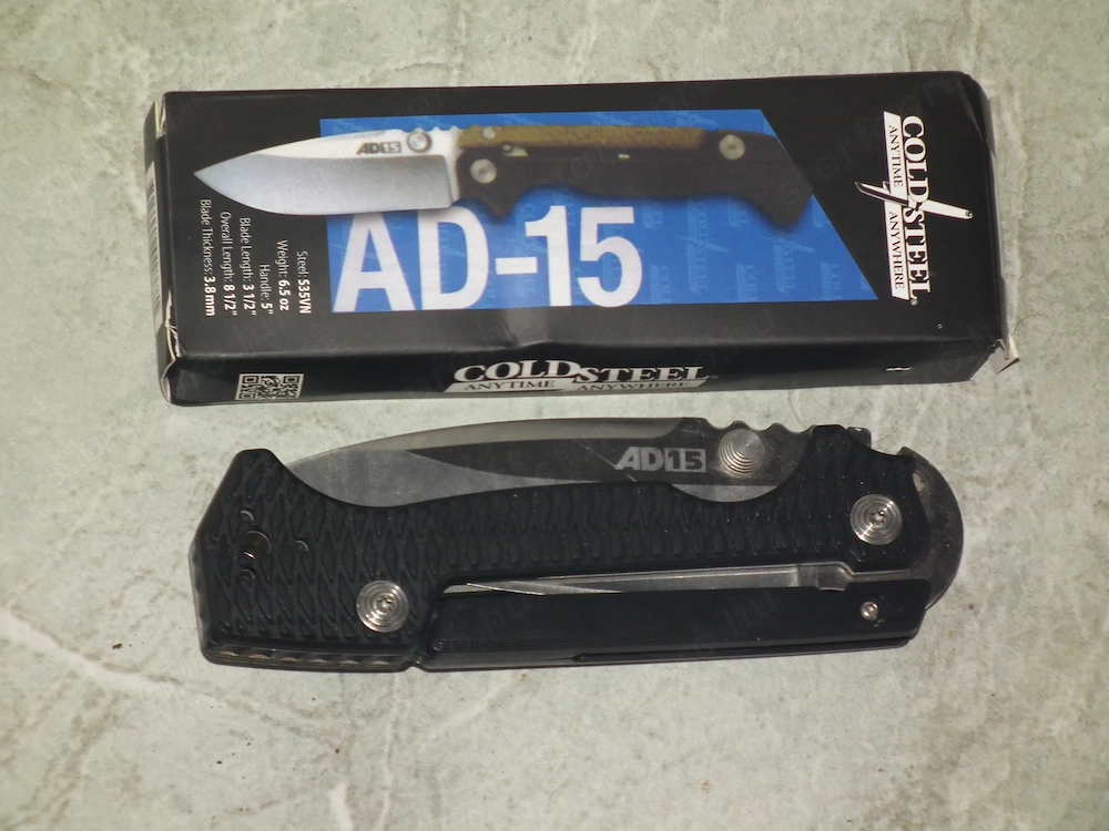 Új dobozos rpk. Cold Steel Ad-15 zsebkés bicska