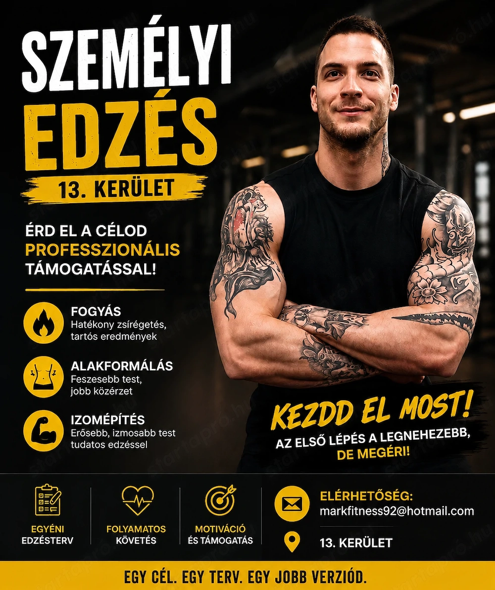 Személyi edzés a 13. Kerületben