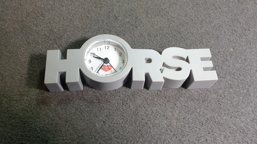 Horse gyerekszobai lovas   nyerítős óra ealdó