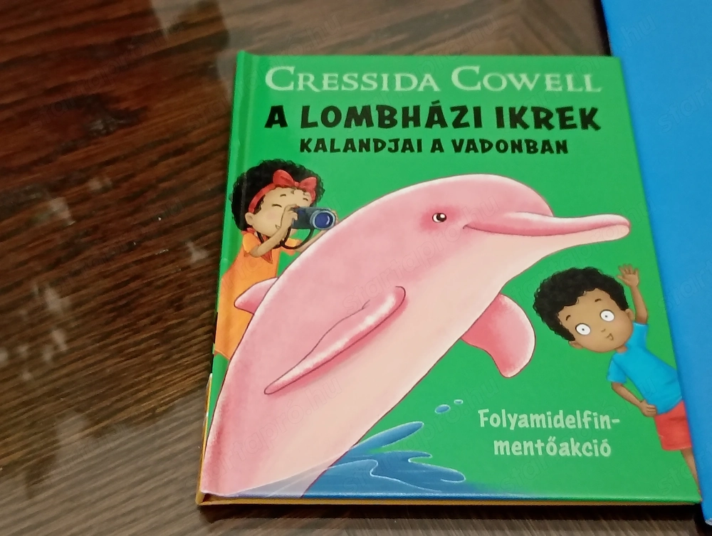 A Lombházi ikrek kalandjai a vadonban - Folyamidelfin-mentőakció Cressida Cowell 3000ft óbuda személ