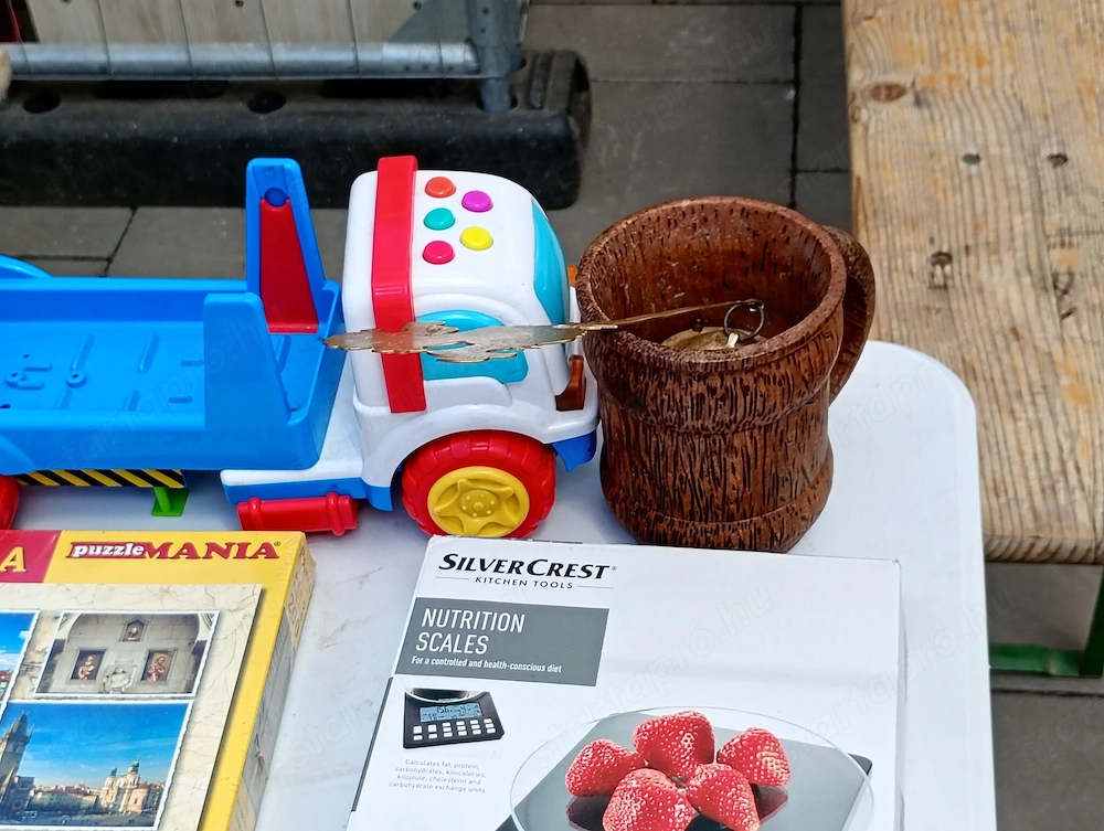 Kézműves új pálmafa bögre primitív kézzel készített elegáns egyedi otthoni dekorációs ajándék Szárma