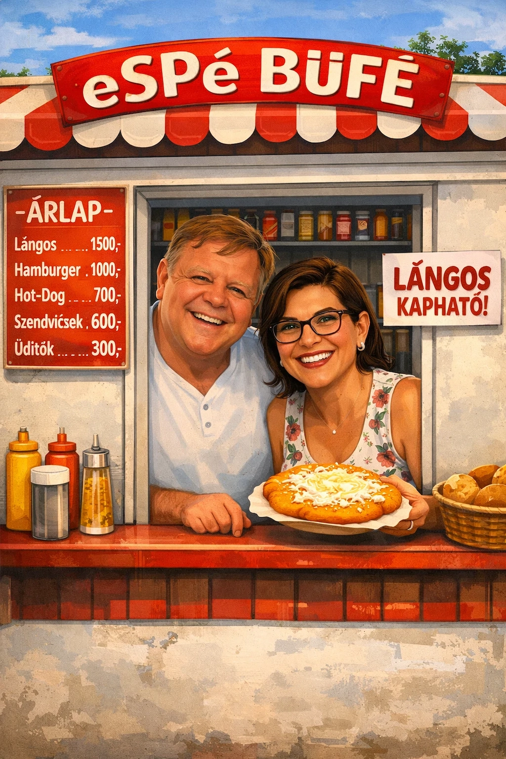 Hétvégi napokra Lángos sütő kiadót keresünk