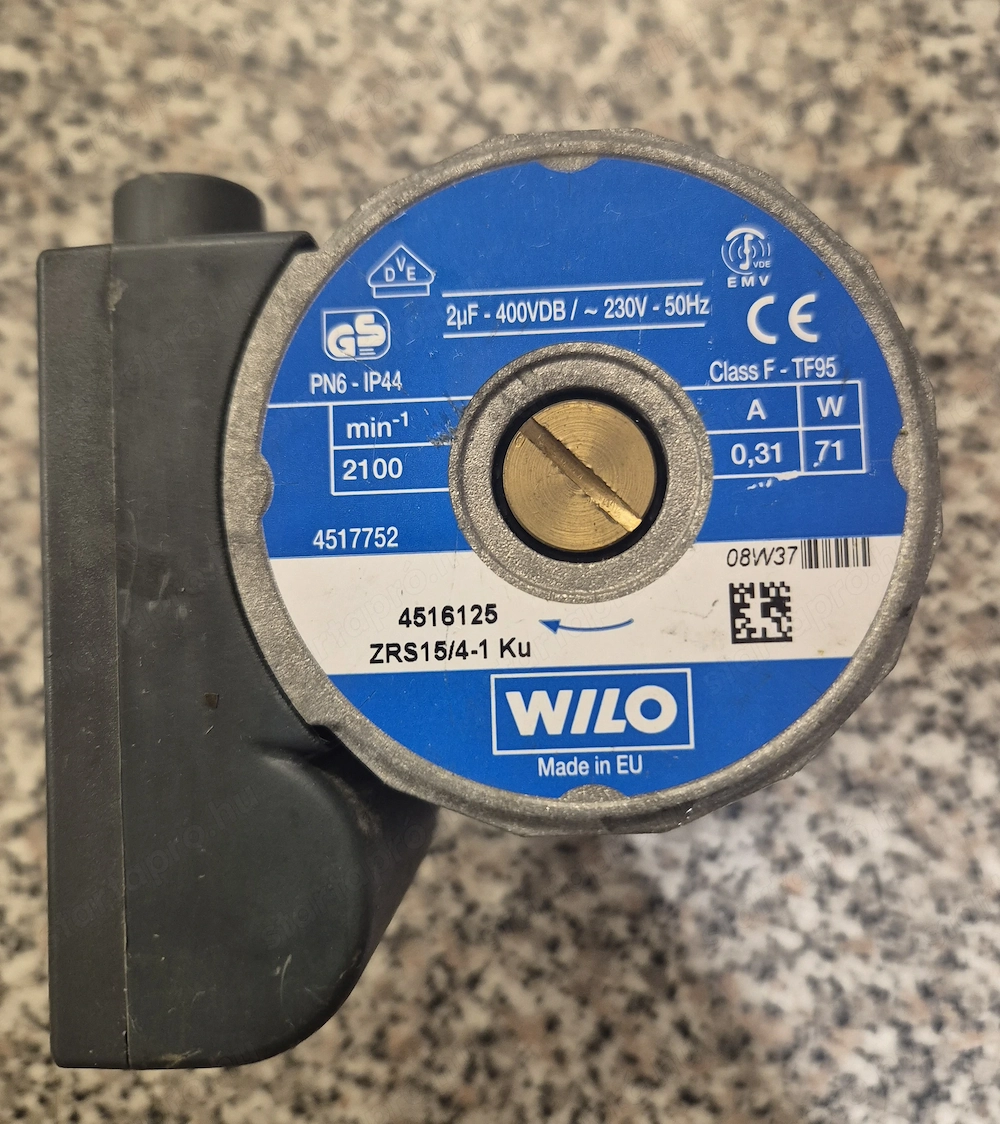 Wilo ZRS 15 4-1 ku szivattyú