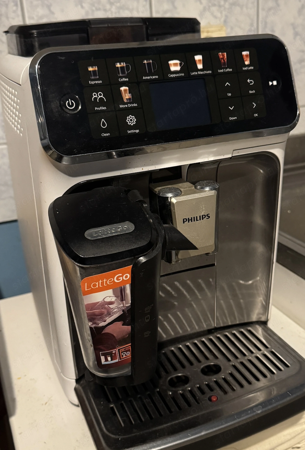 Philips 5500 Series Automata eszpresszógép - Fehér