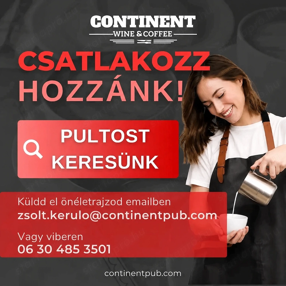 Pultos álláslehetőség Nyíregyházán