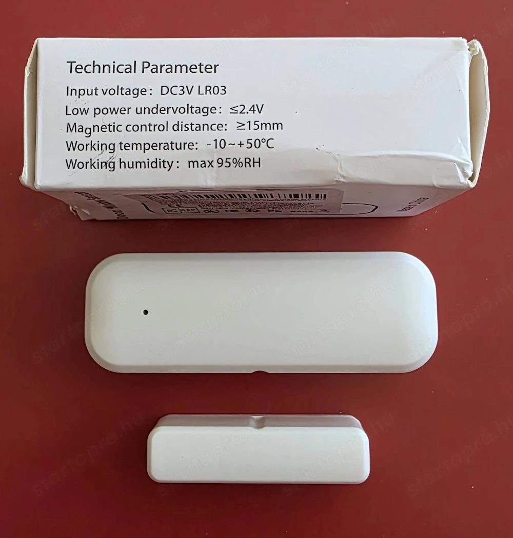 TUYA Zigbee ajtó ablak szenzor