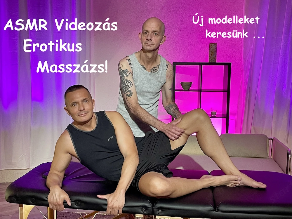 Masszázs forgatásra új fiú modellek jelentkezését várjuk!