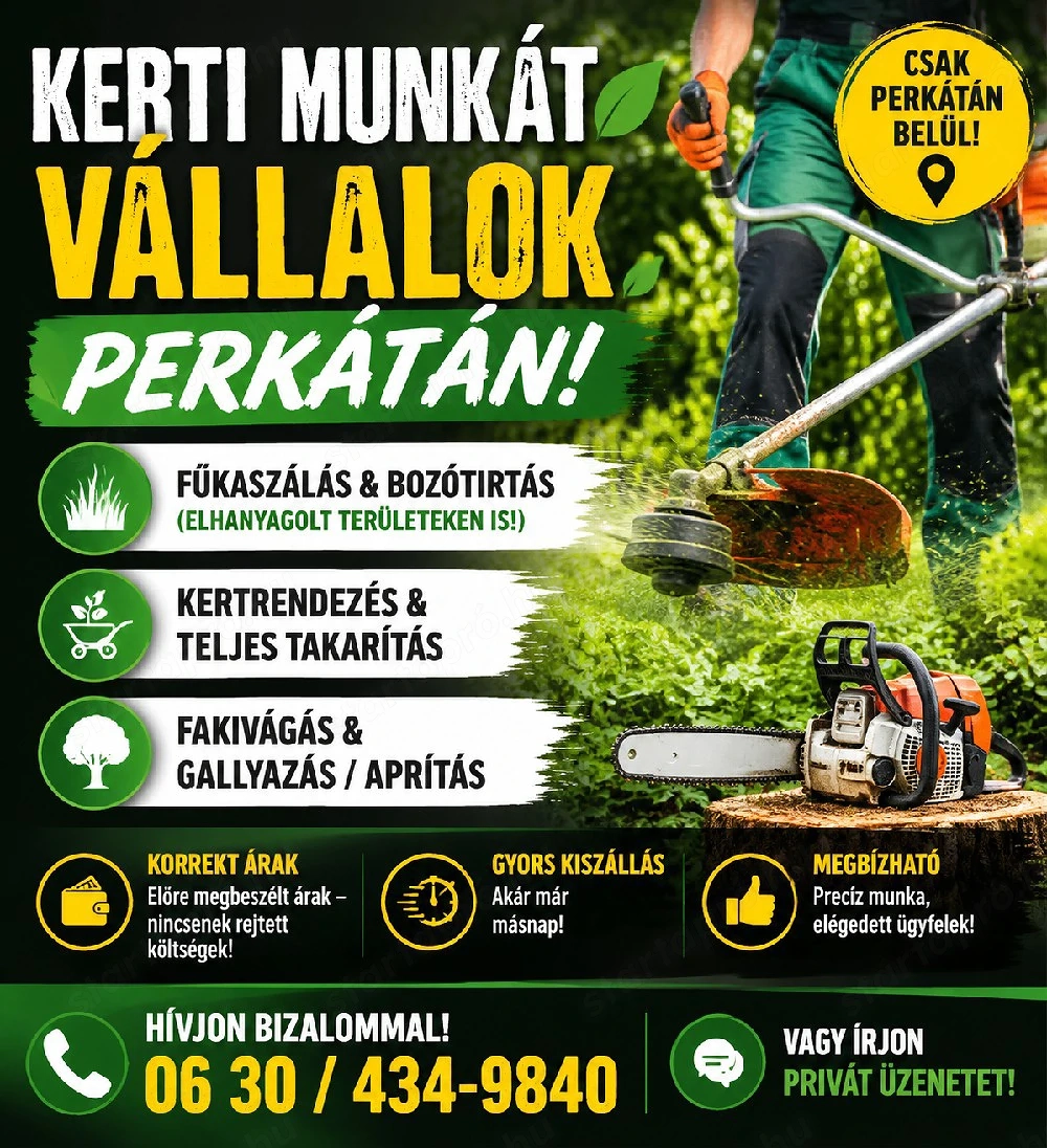      KERTI munkát vállalok