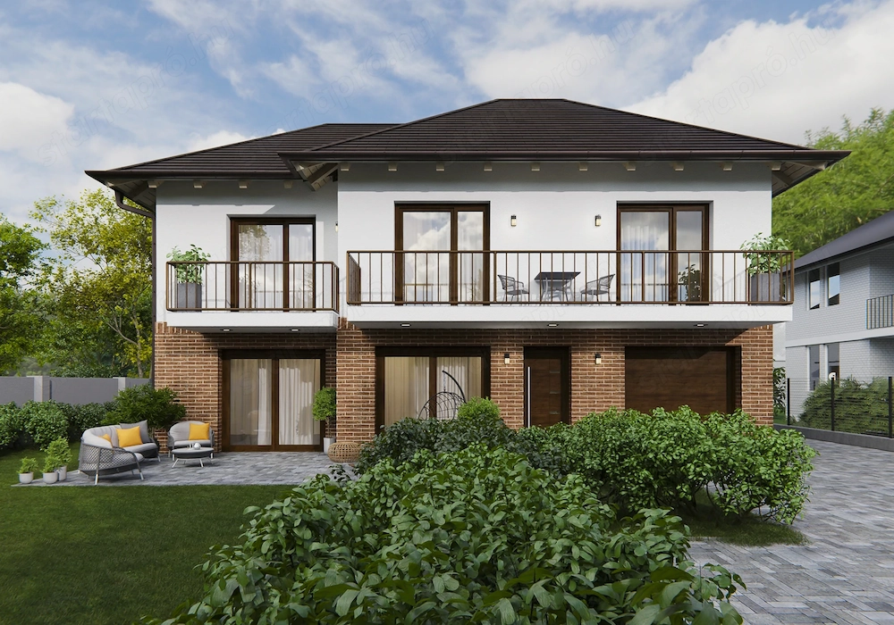 Rómaifürdőn 4 szobás új építésű 132.7 m2-es lakás saját kerttel eladó!