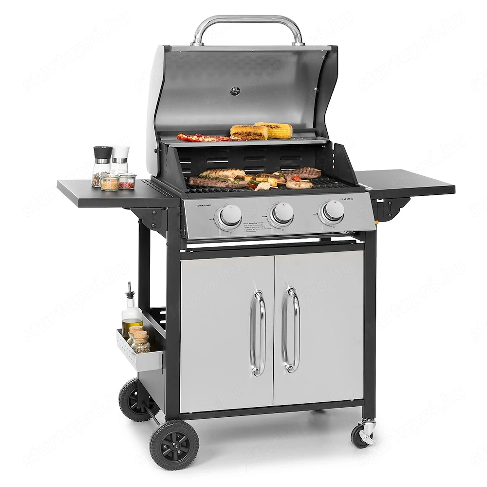  Grillsütő Tomahawk 3 égős gázgrill 