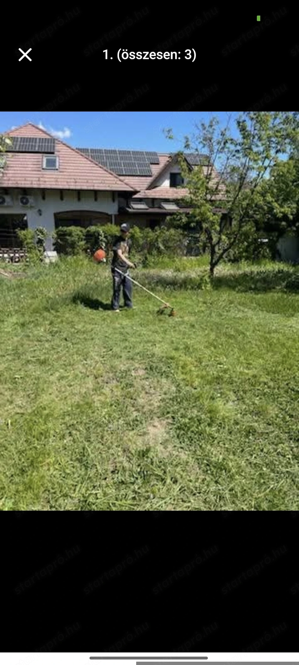 Fű vágást vállalok 