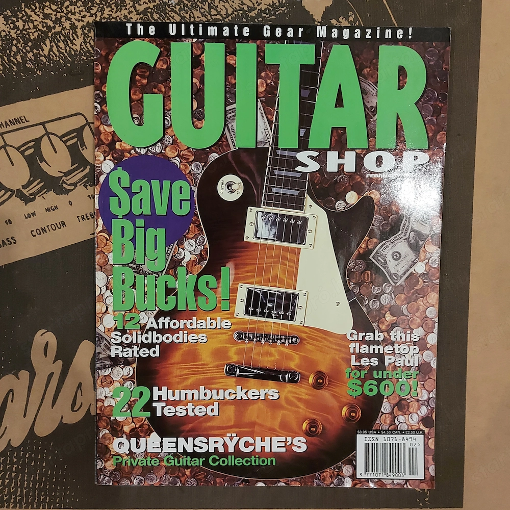 Gitáros magazinok szaklapok.