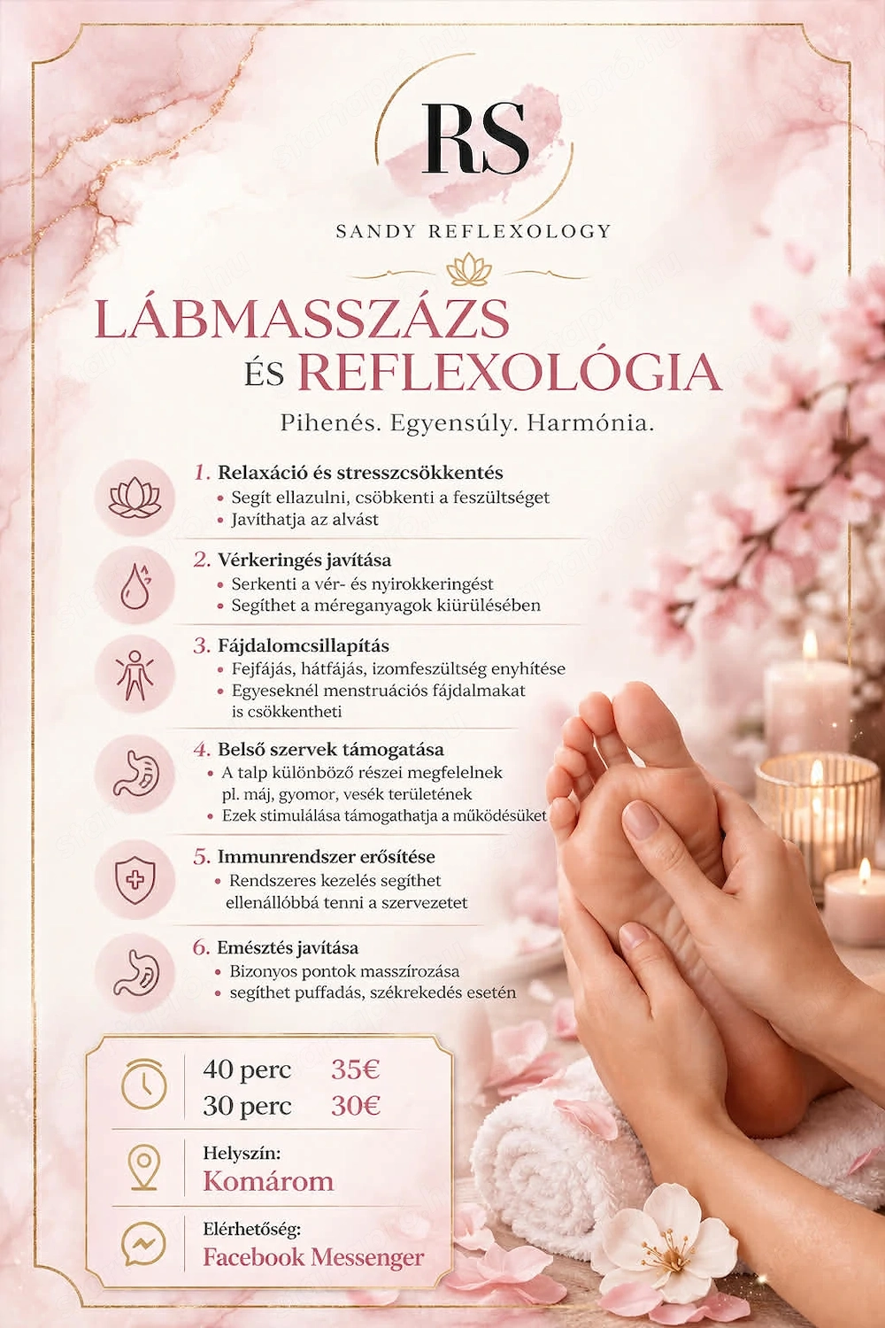 Reflex talp massage