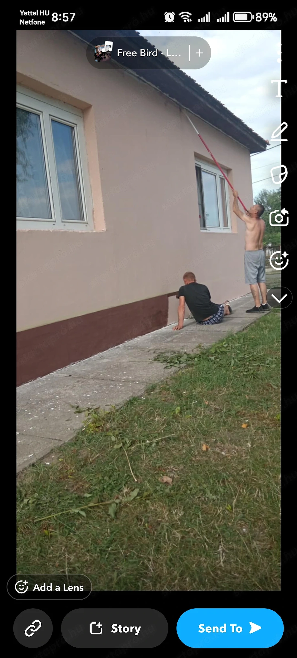 Fegyvernek eladó csaladi ház. 
