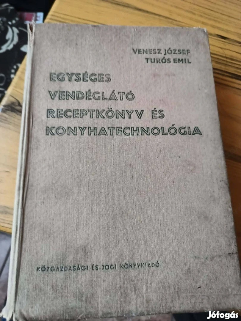 Eladó.1961 és 1963 as recept szakács könyv.