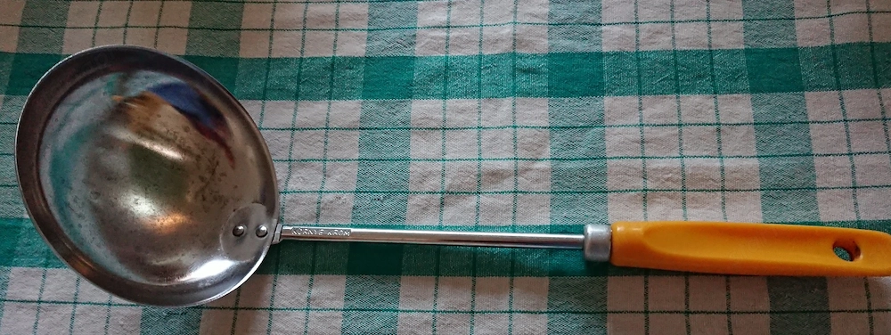 Merőkanál Retro Környe Króm 
