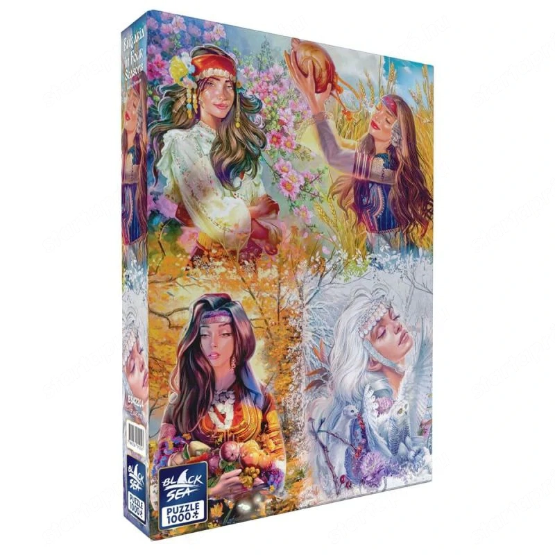 Black Sea Premium puzzle Bulgária négy évszakban   1000 darab