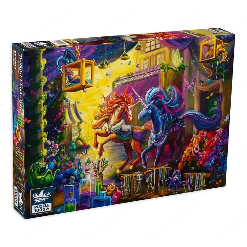 Black Sea Premium puzzle Misztikus boltocska   1000 darab