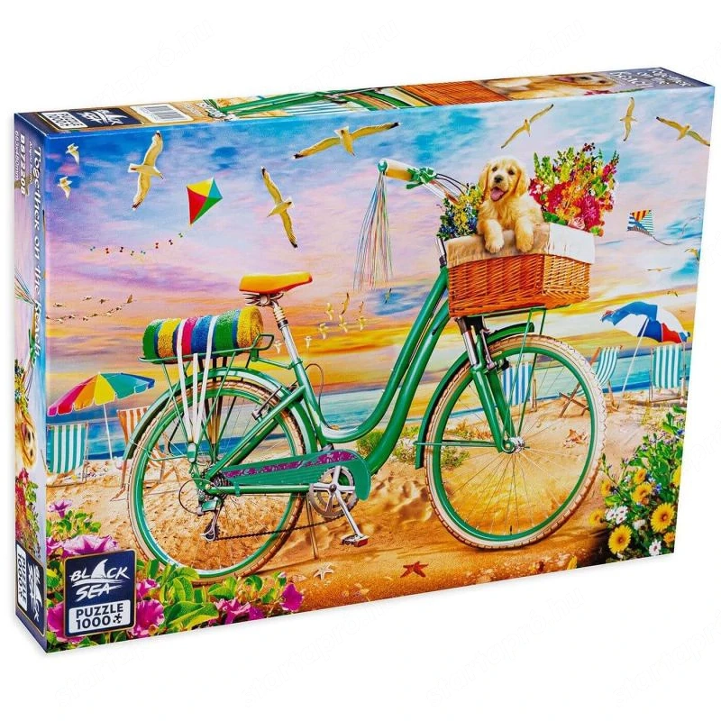 Black Sea Premium puzzle Egy baráttal a tengerparton   1000 darab