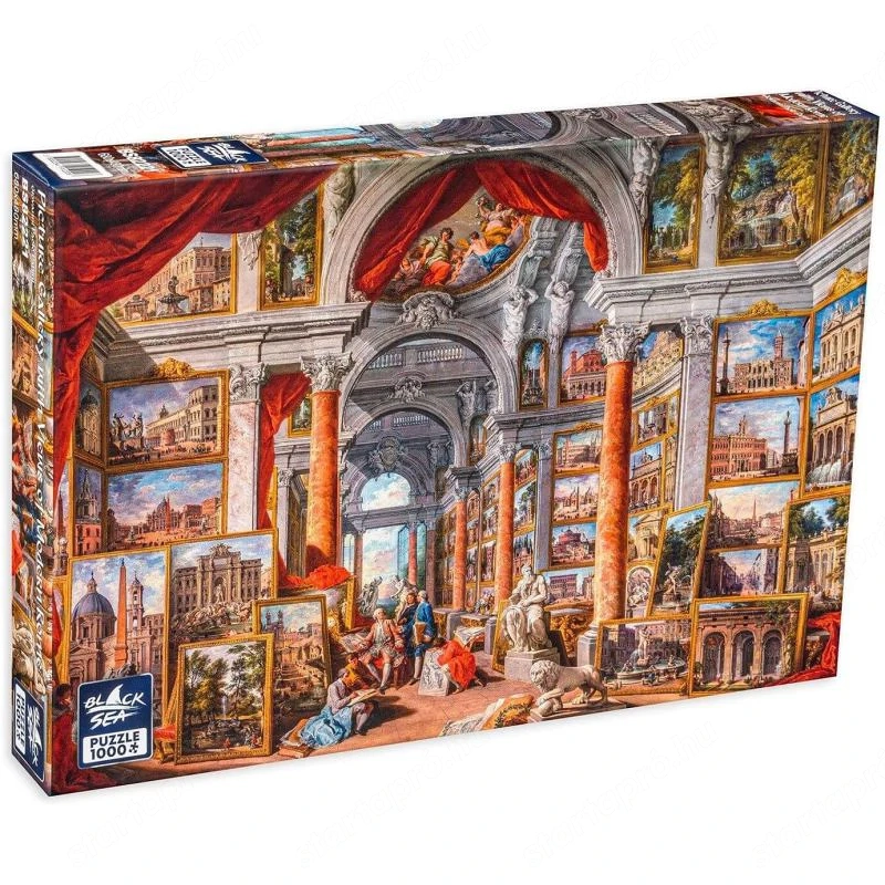 Black Sea puzzle Kilátás a modern Rómára   1000 darab