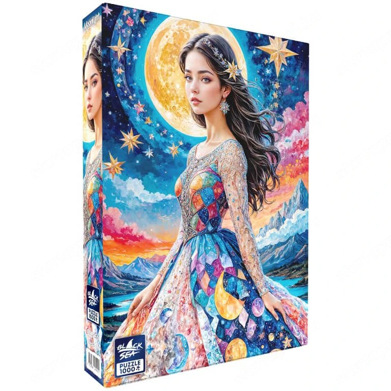 Black Sea puzzle Holdfény   1000 darab