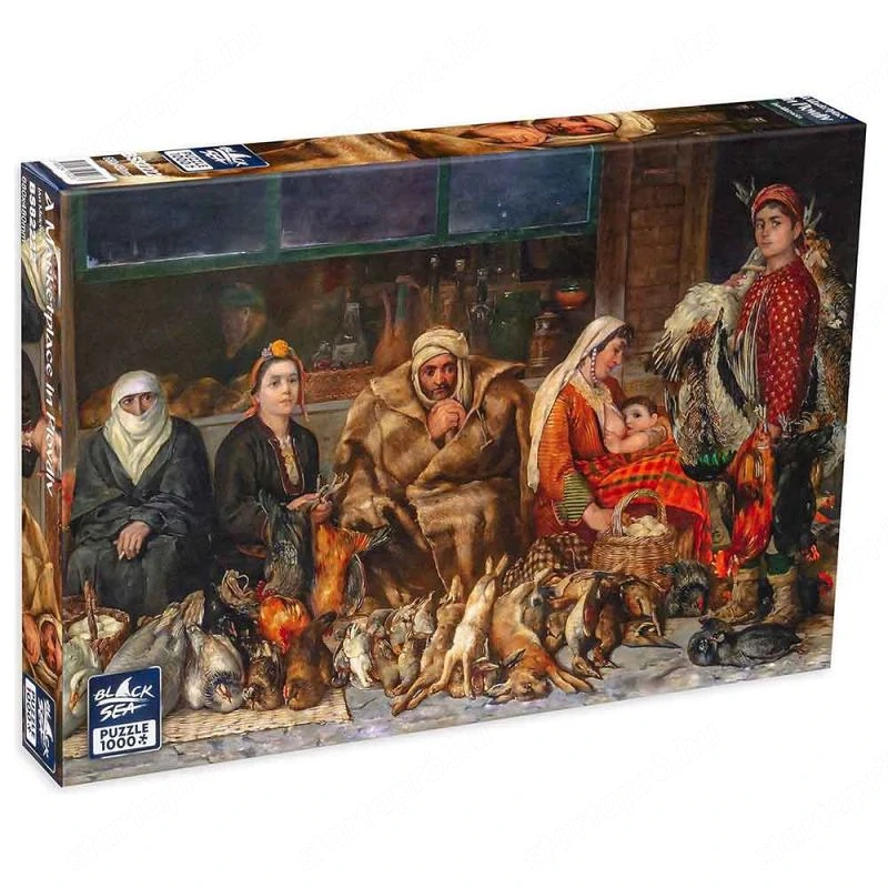 Black Sea puzzle Plovdivi piac, Ivan Mrkvichka   1000 darab