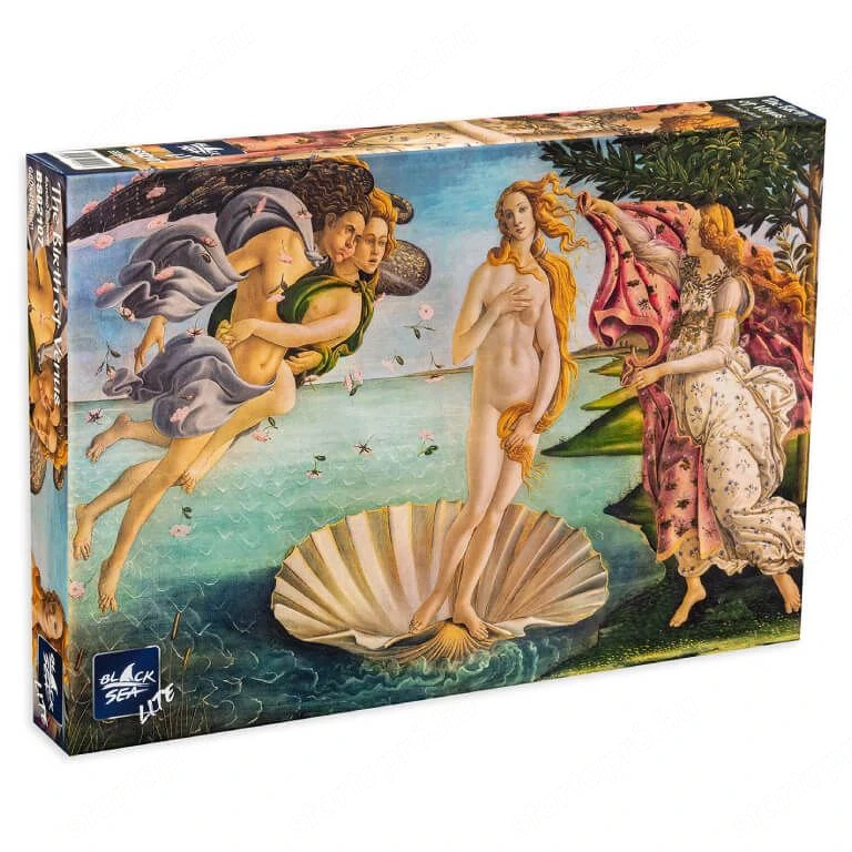 Black Sea puzzle Vénusz születése, Sandro Botticelli   1000 darab
