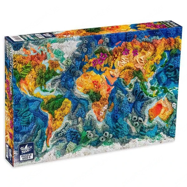 Black Sea puzzle Fonalak világa   500 darab
