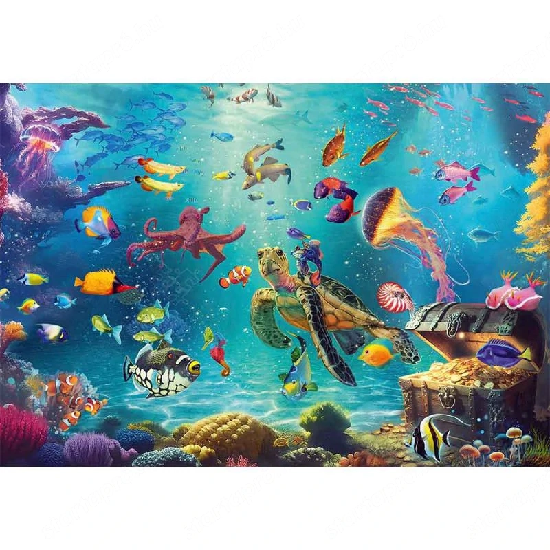 Roden puzzle A tengerfenék titkai   1000 darab