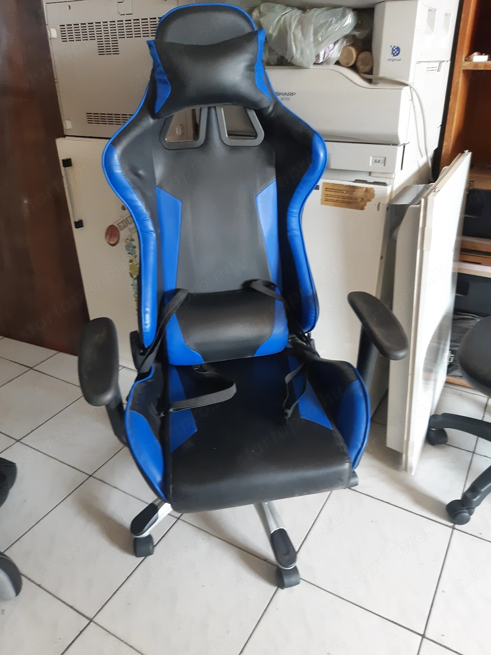 Gamer szék forgószék légrugós, görgős