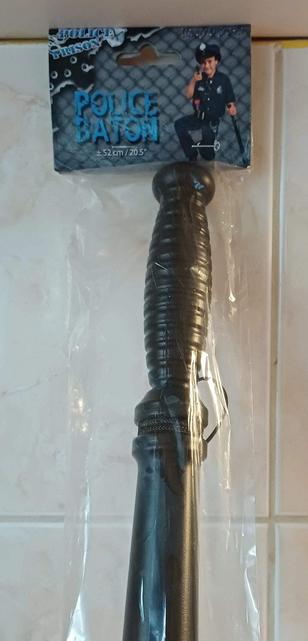 Műanyag rendőr gumibot, fém játékbilinccsel eladó, ÚJ!