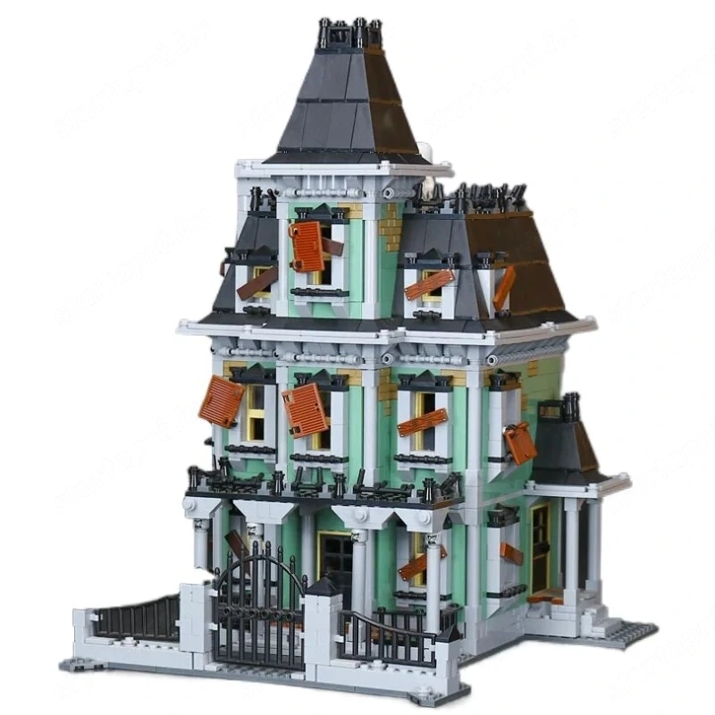 Lego komp. Creator Monster Fighters 10228 Kísértet moduláris ház 2064db Lepin ÚJ