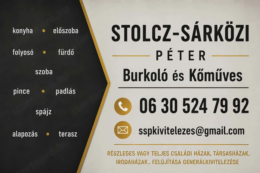 Burkolás, Fel j tás 