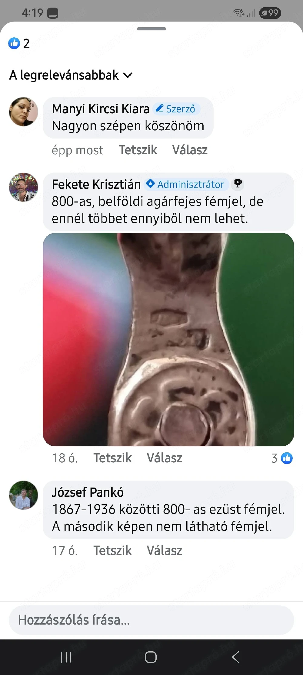 Antik kínáló 