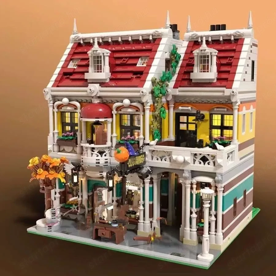 Lego komp. Creator Ruha bolt Moduláris ház 3100db Lepin ÚJ