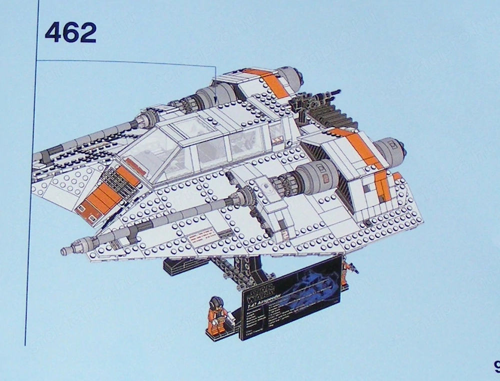 Lego komp. Star Wars 75144 Snowspeeder Hósikló 1703db LEPIN ÚJ